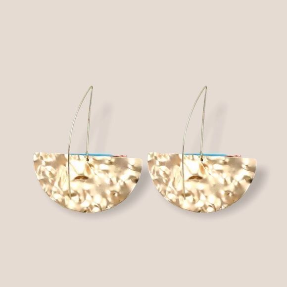 Crescent Drop Earrings - Picture 4 of 4